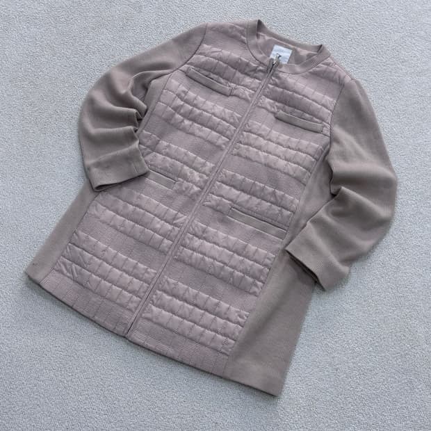 91-96-165 레노마 퀄팅 롱 자켓 0407E1