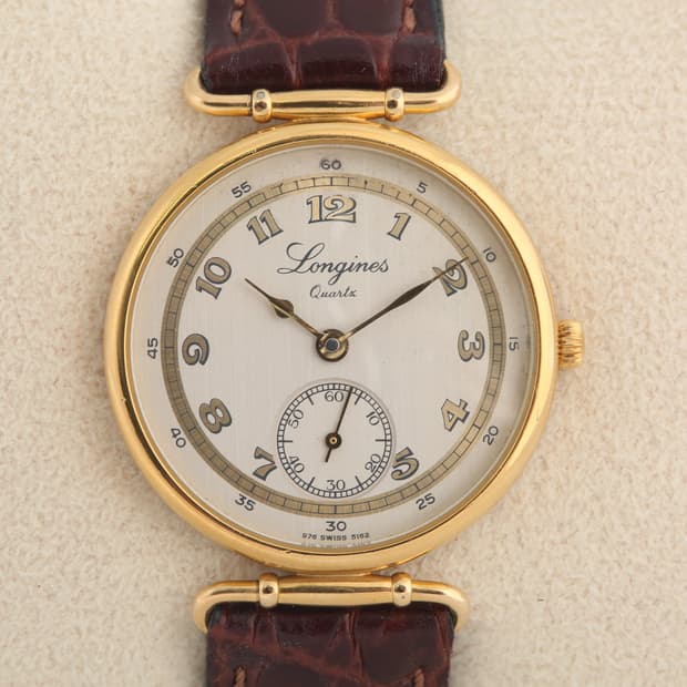 빈티지 론진 Longines 150주년 스몰 세컨즈 쿼츠 시계