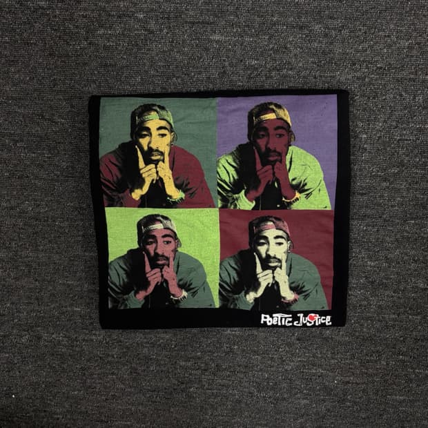 XL)00's 투팍 무비 티셔츠