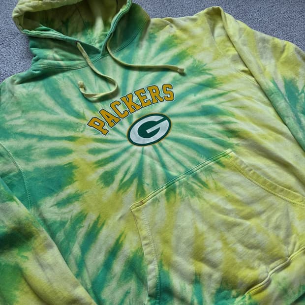 Isaacs design 타이다이 후드 티셔츠 L-XL(100-105)