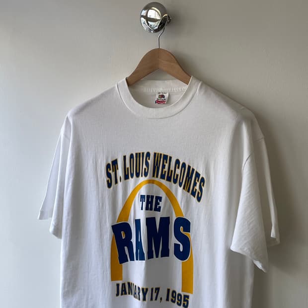 90‘s NFL “St.Louis Rams” T-shirt 