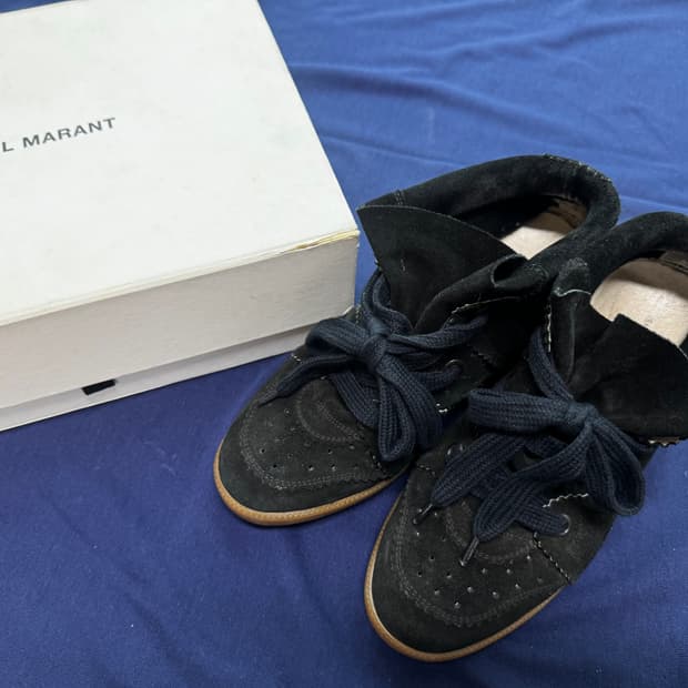 이자벨 마랑 바비 하이탑 스니커즈