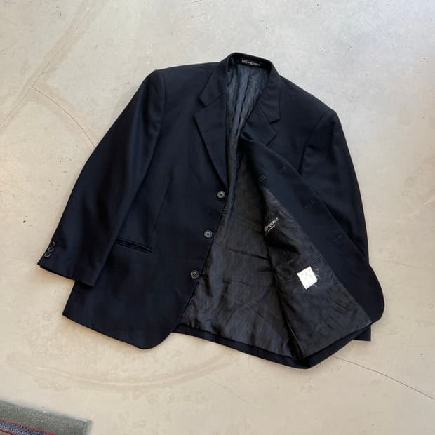 YSL 3버튼 블레이저