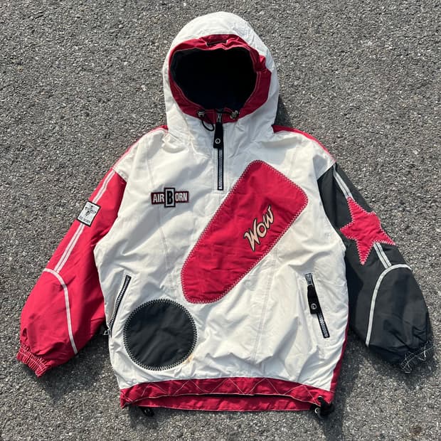 90‘s Airborn 풀오버 후드 자켓