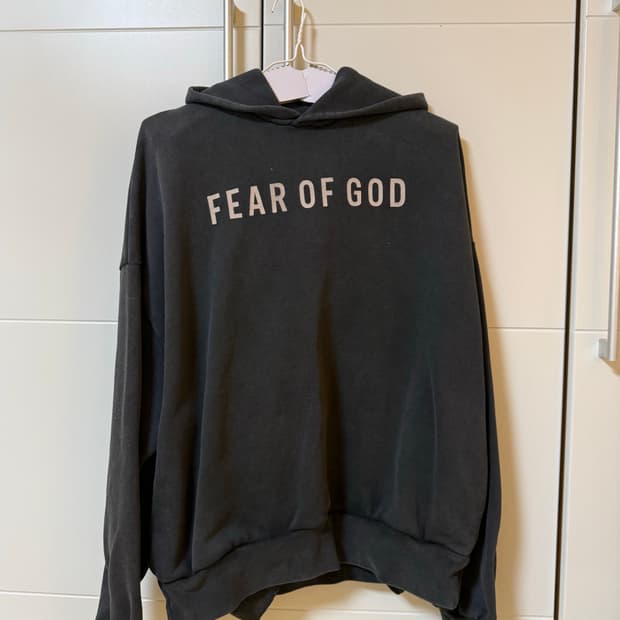 Fear of god 후드티 