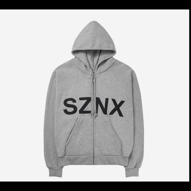 hd-10 sznx 칸예 문학 내한 후드집업 