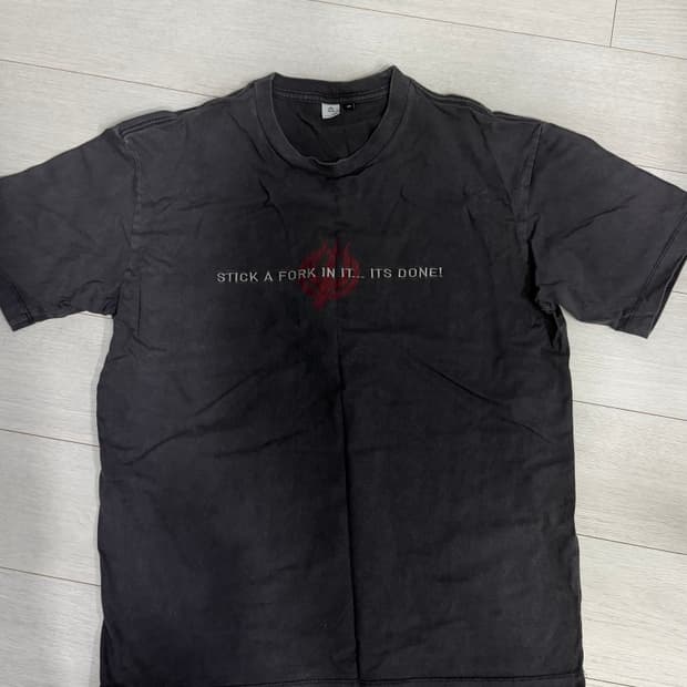 폴리테루 핫스터프 1/2 슬리브스 레터링