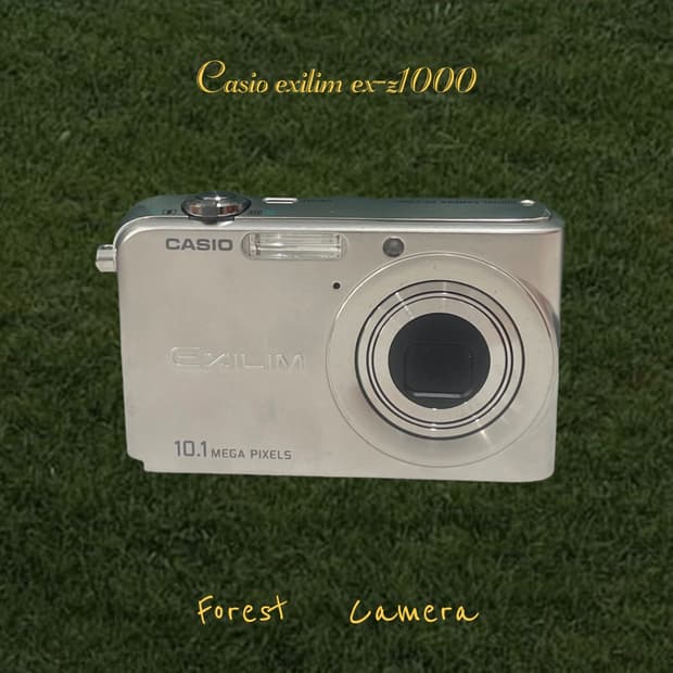 카시오 exilim ex-z1000 디지털카메라 빈티지디카