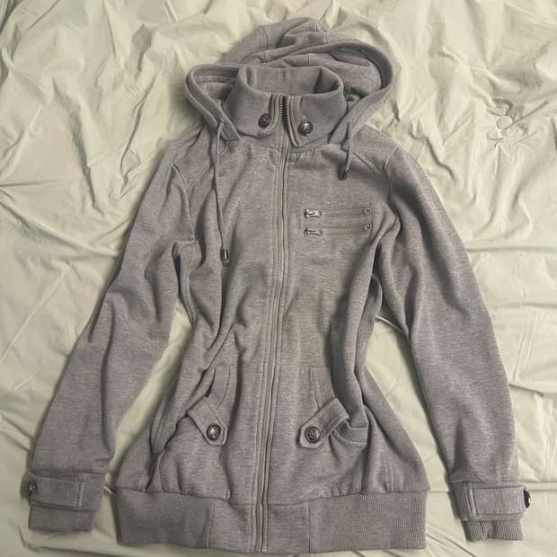 펑크 y2k 와투케 후드집업