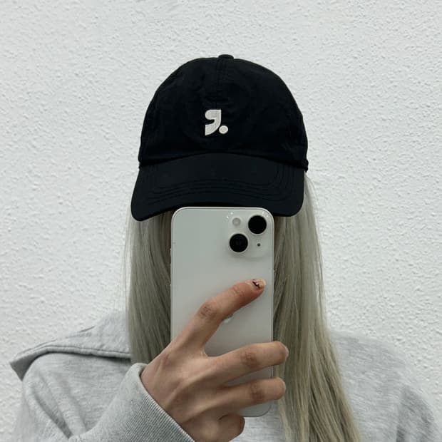 레스트레크레이션 센터로고 블랙 볼캡