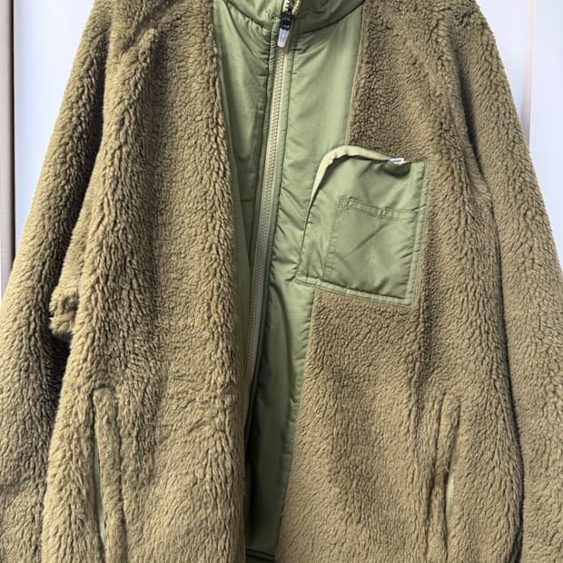 마모트캐피탈 플리스 점퍼 카키 L