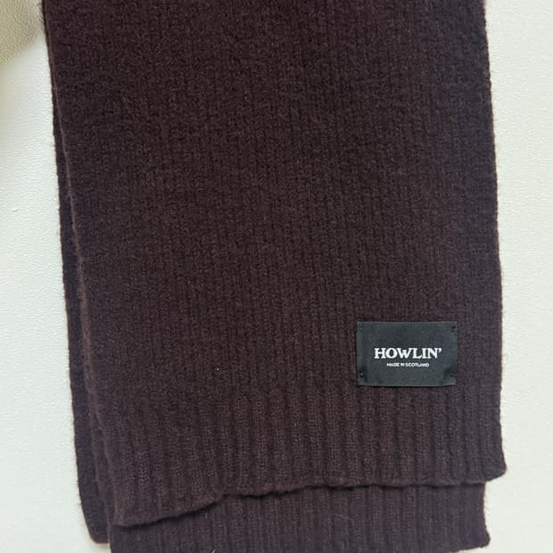 하울린 Howlin' 버건디 머플러