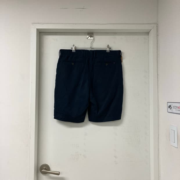 폴로 랄프로렌 린넨 반바지 네이비 34
