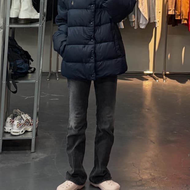 폴로랄프로렌 네이비 다운 푸퍼 패딩 A3130