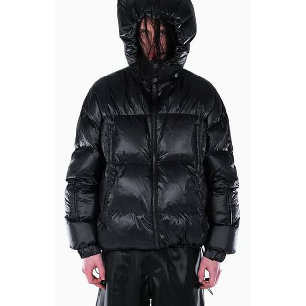 VAIN PUFFER JACKET BLACK 베인 푸퍼 자켓