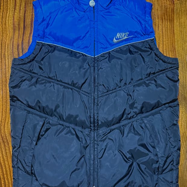 빈티지 나이키 패딩 조끼