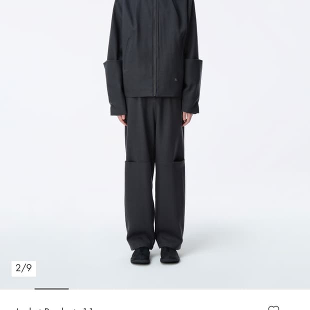 [L] 아더에러 25fw 셋업 그레이