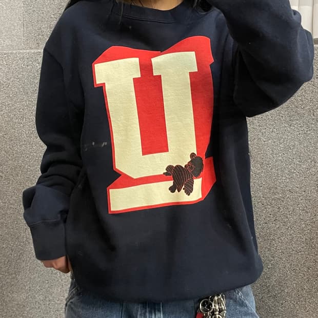 Undercover U Logo with Teddy sweatshirt