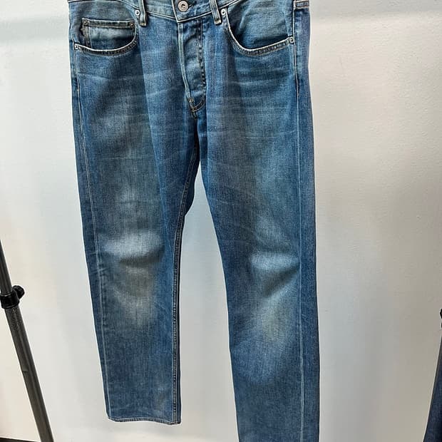 34) 스톤아일랜드 와펜 중청데님