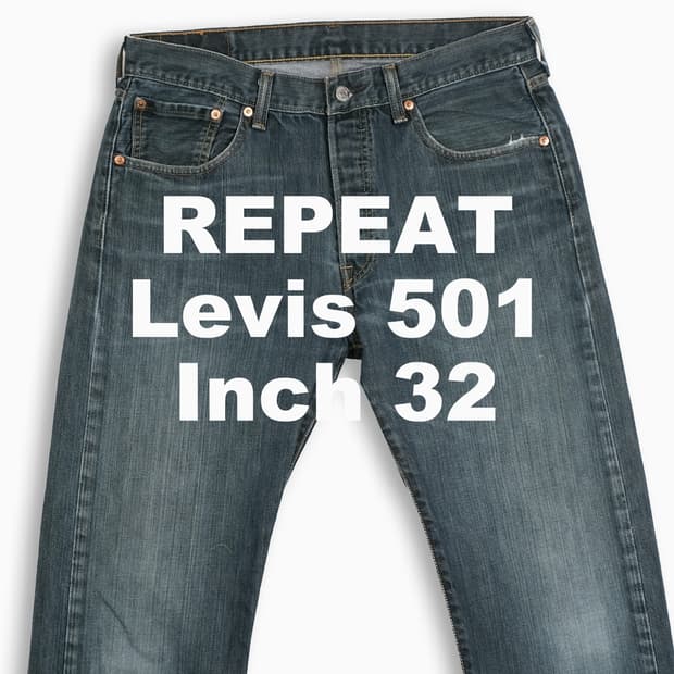 빈티지 리바이스 510 진청 32 인치 LV50133498