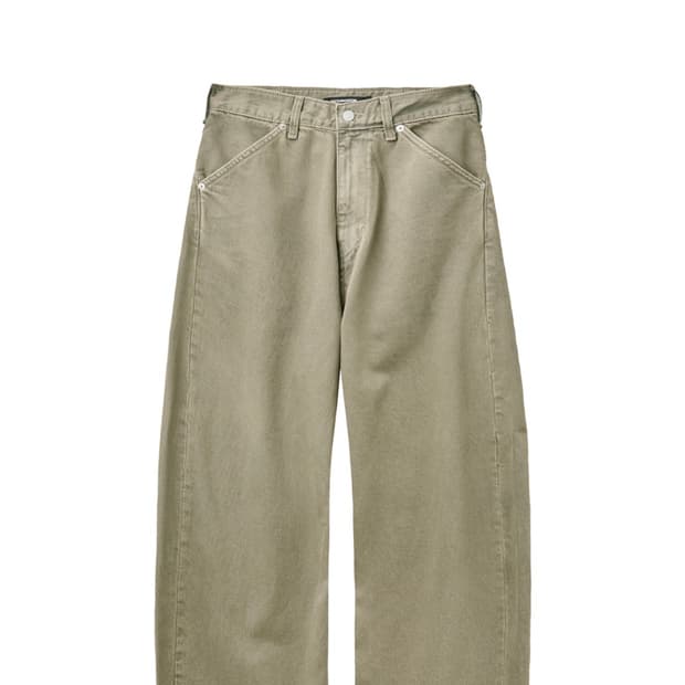 해칭룸 와이드 커브진 올리브 3사이즈