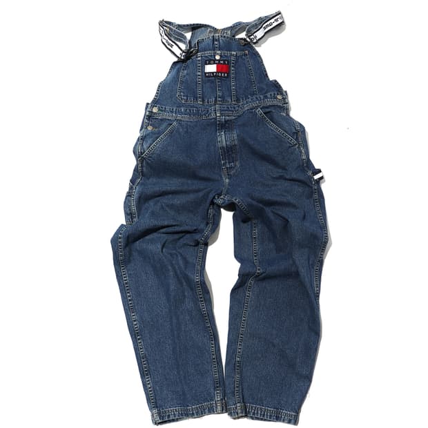 TOMMY HILFIGER 올드스쿨 데님 오버롤 size S