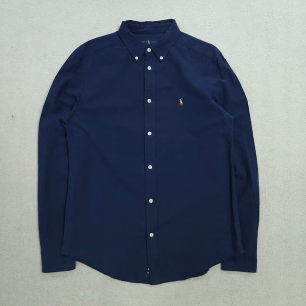 폴로 랄프 로렌 신형 린넨 블렌드 셔츠 xl18-20
