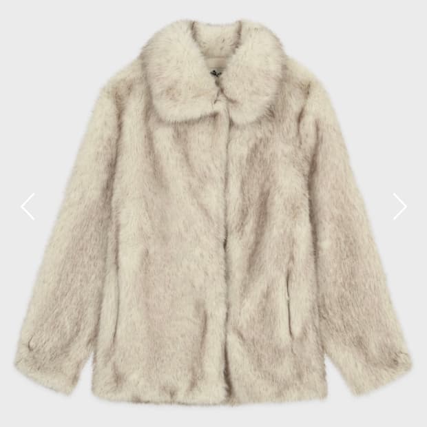 (택o)시눈 퍼자켓 아이보리