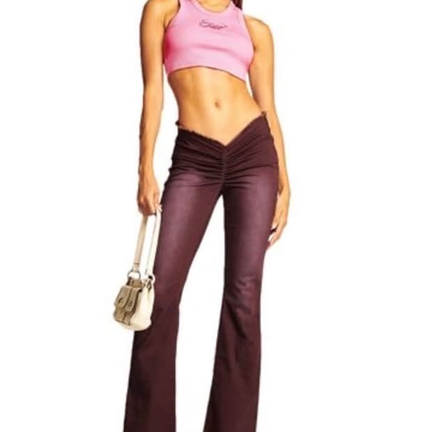 I AM GIA / Rowrise Flare Jeans