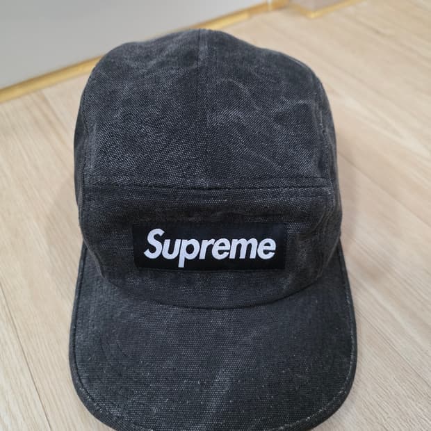 슈프림 데님 캠프캡 모자