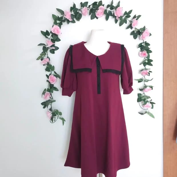 앙크루즈 레드원피스