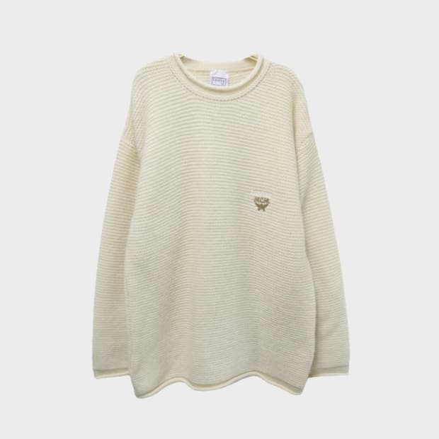 MCM 로고 울 니트 60441