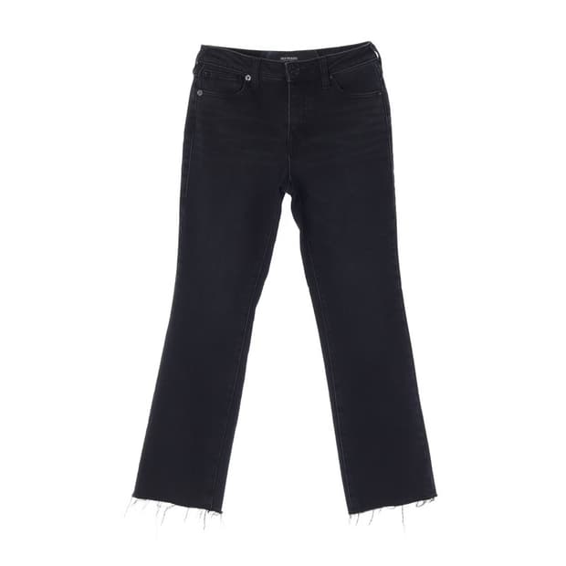 트루릴리젼 블랙 컷팅 데님 팬츠 27