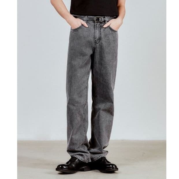 브랜디드 1781 ASH CROW JEANS [WIDE STRAIGHT]