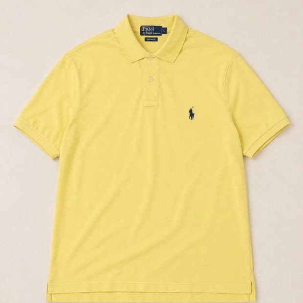 Polo 폴로 랄프로렌 옐로우 PK 반팔