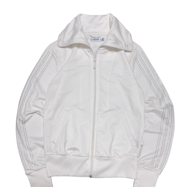 아디다스 흰색 큐빅 파이어버드 져지