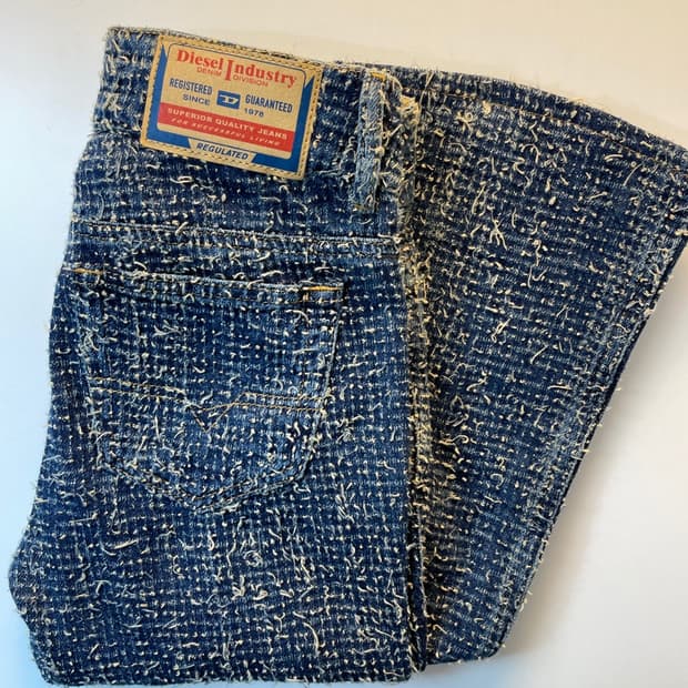 디젤 에비 부츠컷 데님 팬츠 