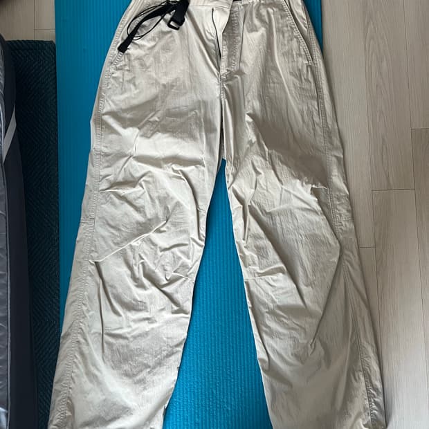 무탠다드 시티레저 와이드 파라슈트 팬츠30