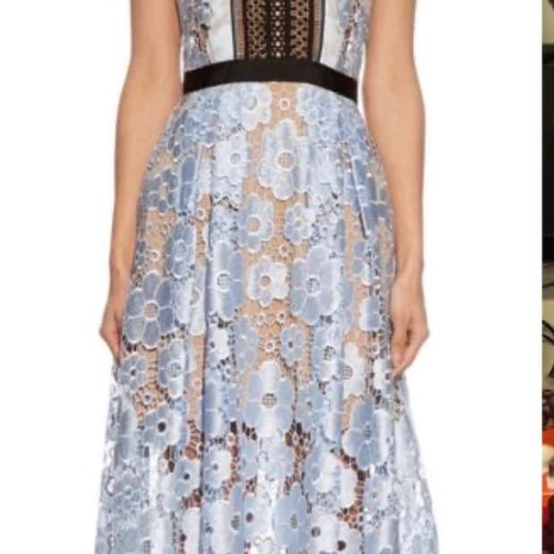 새상품 self portrait 셀프포트레이트 원피스