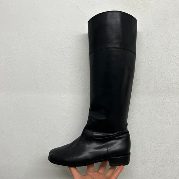 빈티지 입생로랑 레더 부츠 230