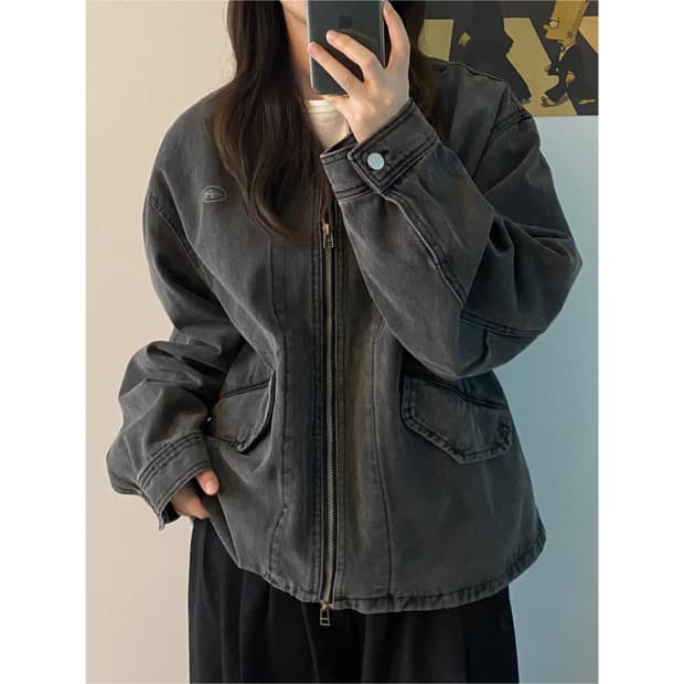 나이스고스트클럽 데님자켓