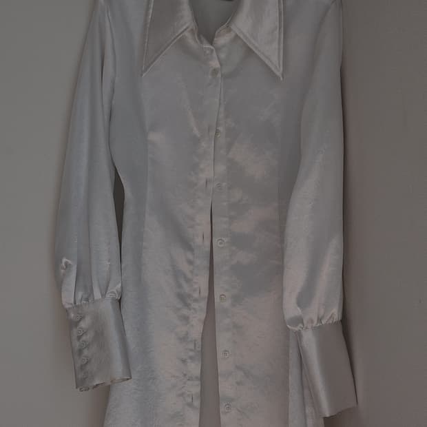 보헴서 실크 원피스