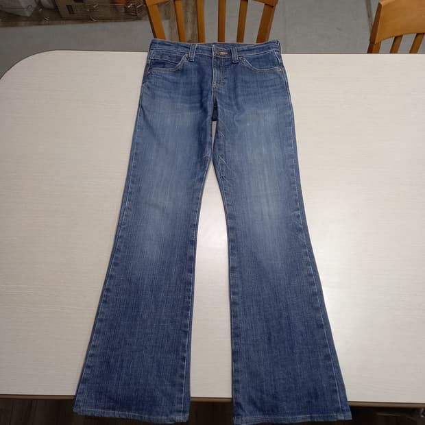 27 Lee Japan 워싱 스판 부츠컷 27-604