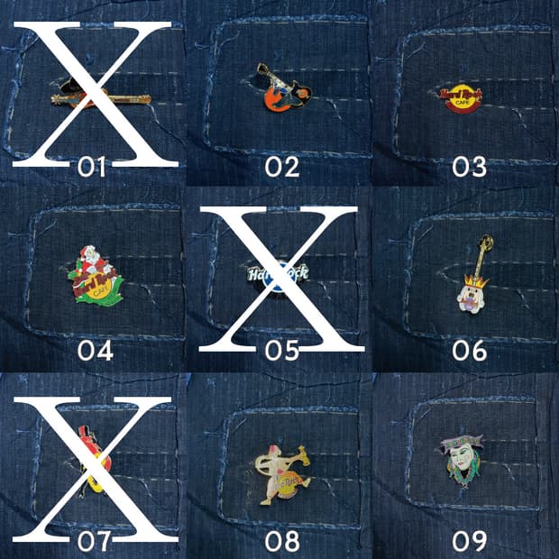 하드록카페 핀 뱃지