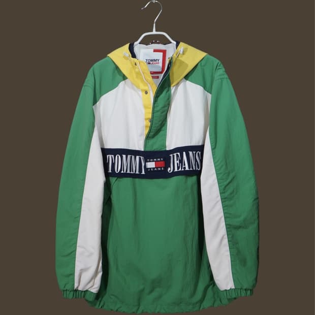 Tommy Jeans 오버헤드 시카고 아노락 자켓