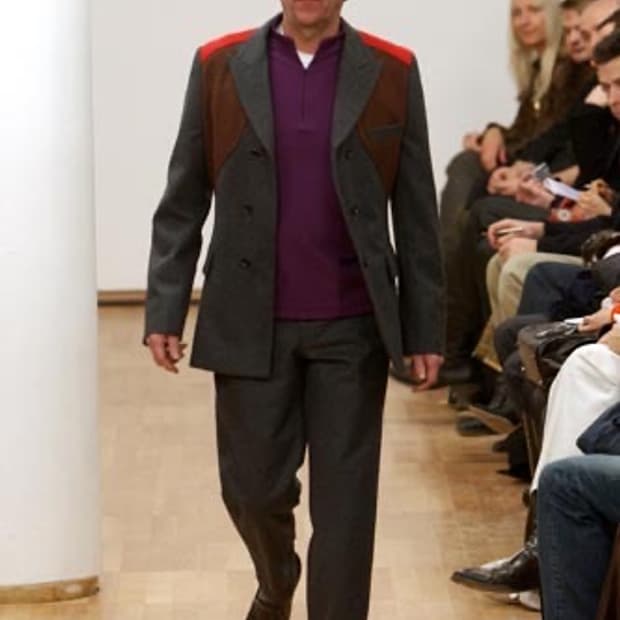 COMME DES GARCONS HOMME PLUS HALF ZIP-UP