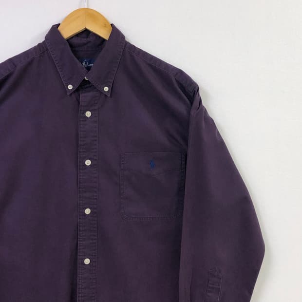 XL 폴로 솔리드코튼 셔츠