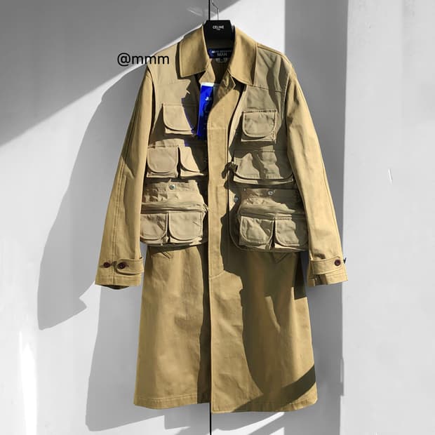 준야와타나베/개버딘 유틸리티 코트