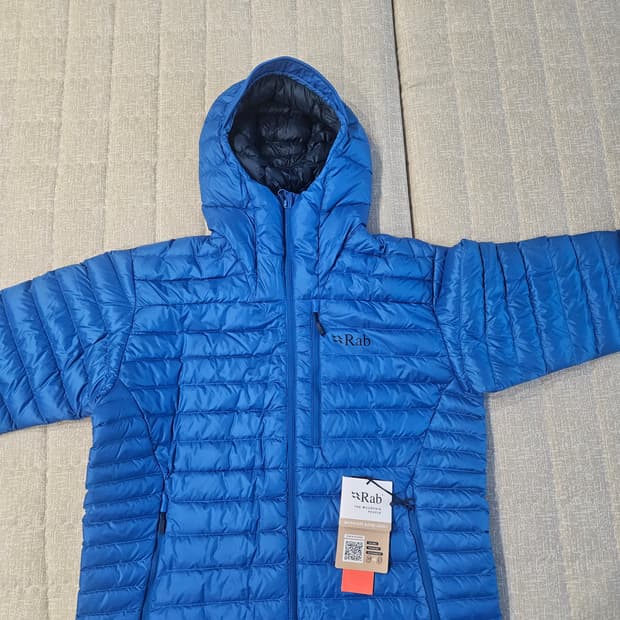  rab 마이크로라이트 알파인 자켓 마야블루  L 새상품