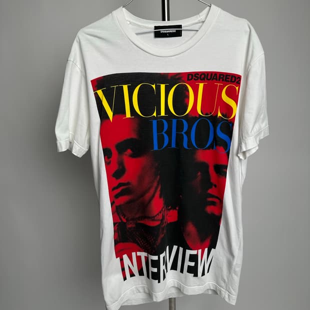 디스퀘어드2 VICOUS BROS 반팔 